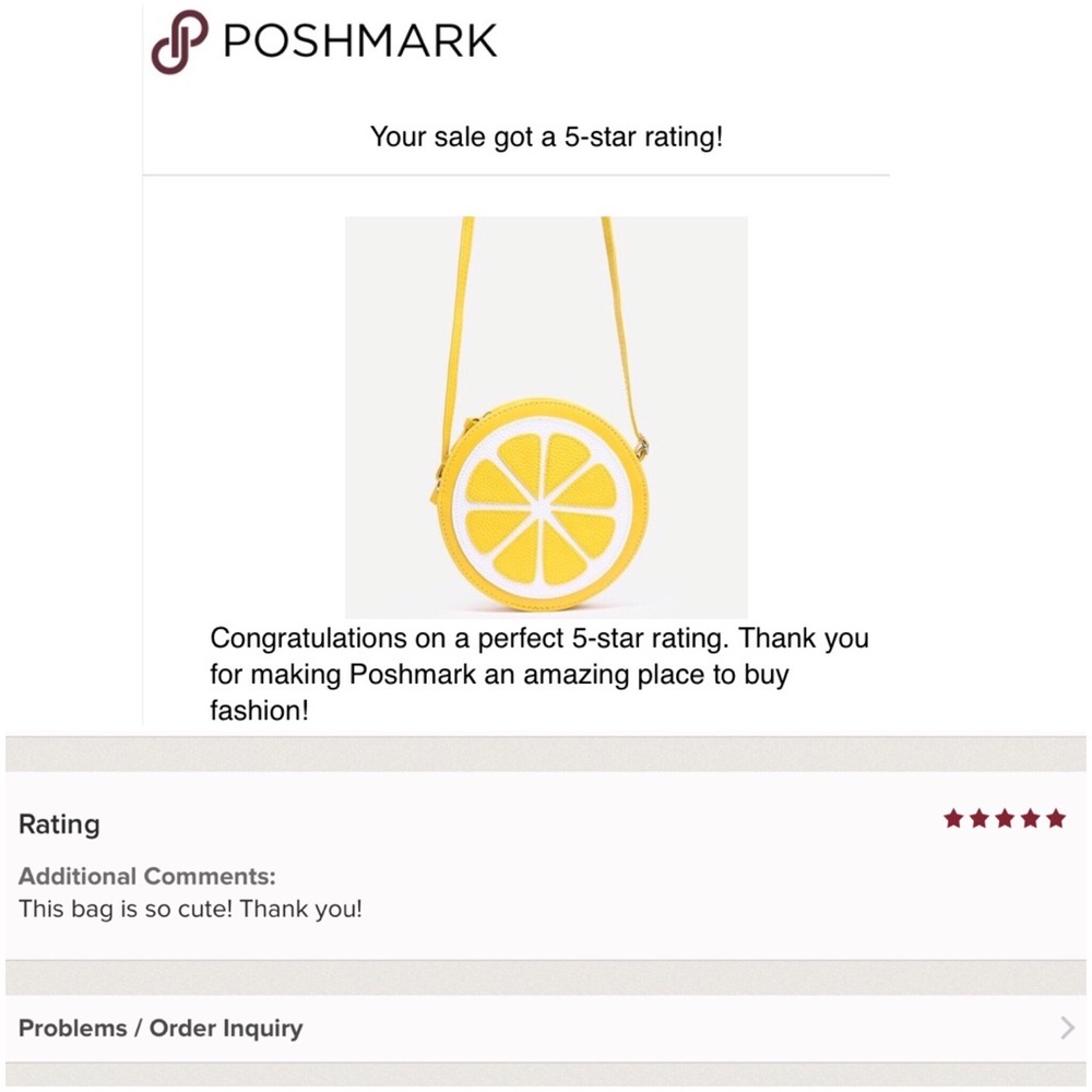 ✨HP✨ Make Lemonade Mini Crossbody Bag - LAST ONE - Picture 8 of 8